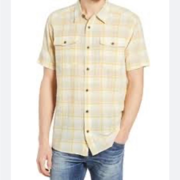 Patagonia Other - Patagonia Steersman Short Sleeve Organic Cotton Button Front Shirt